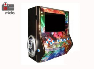 M&aacute;quina de m&uacute;sica de ch&atilde;o pequena (48x60x150) cm